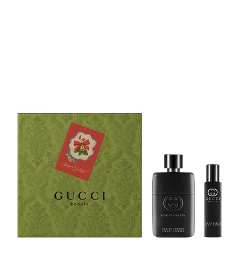 gucci guilty intense for him gift set|Gucci Guilty pour homme gift set.